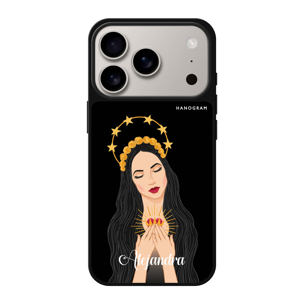 The Virgin Mary 人像 iPhone 17 Pro Max 鏡面手機殼主圖