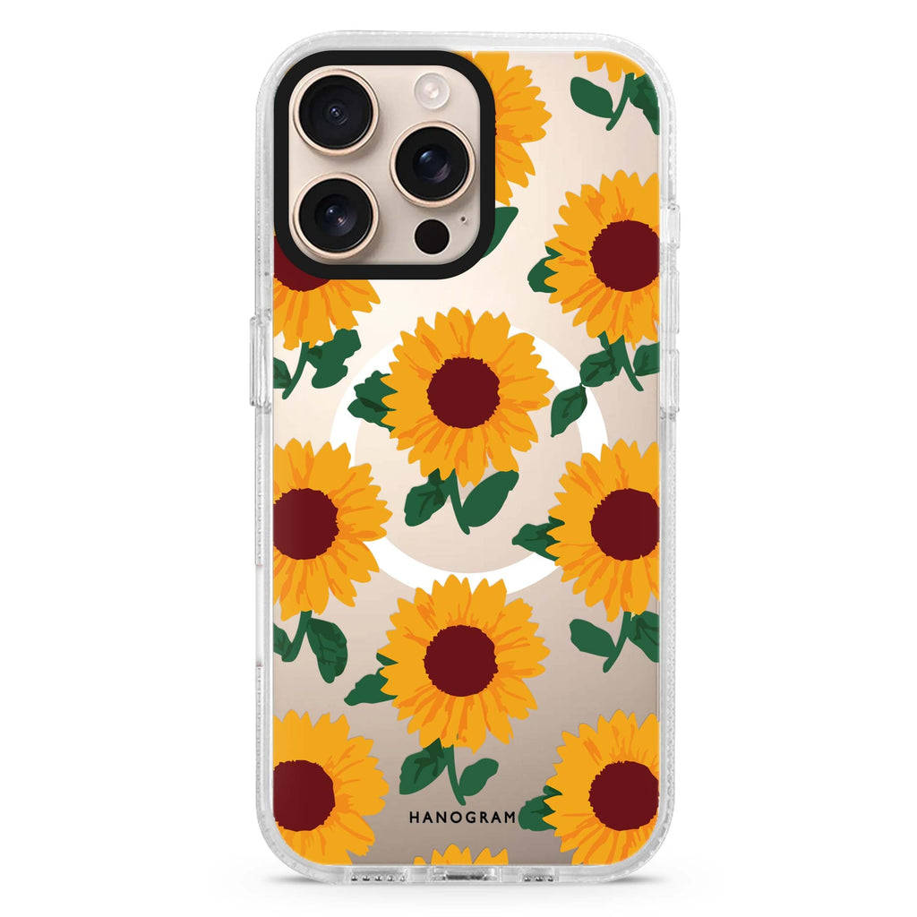 Sunshine Field Magsafe 兼容水晶透明保護殼