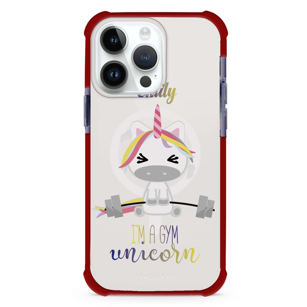 Gymnast Unicorn iPhone Magsafe 兼容超強防摔保護殼