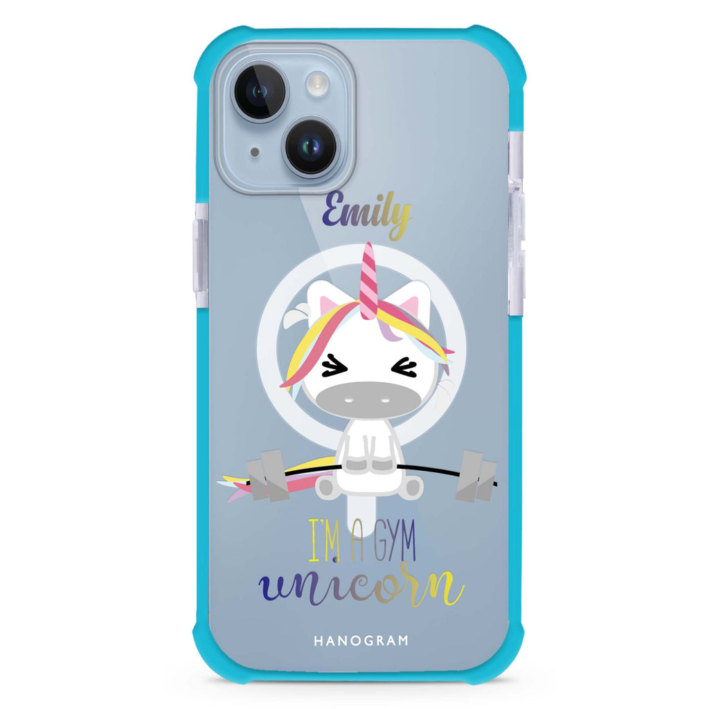 Gymnast Unicorn iPhone 15 Plus Magsafe 兼容超強防摔保護殼