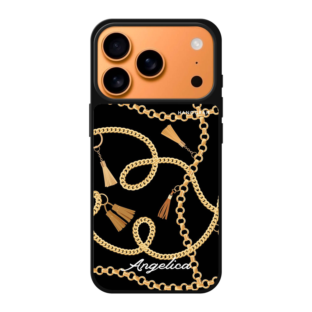 Belt and Chain I 時尚 iPhone 17 Pro Max 鏡面手機殼主圖