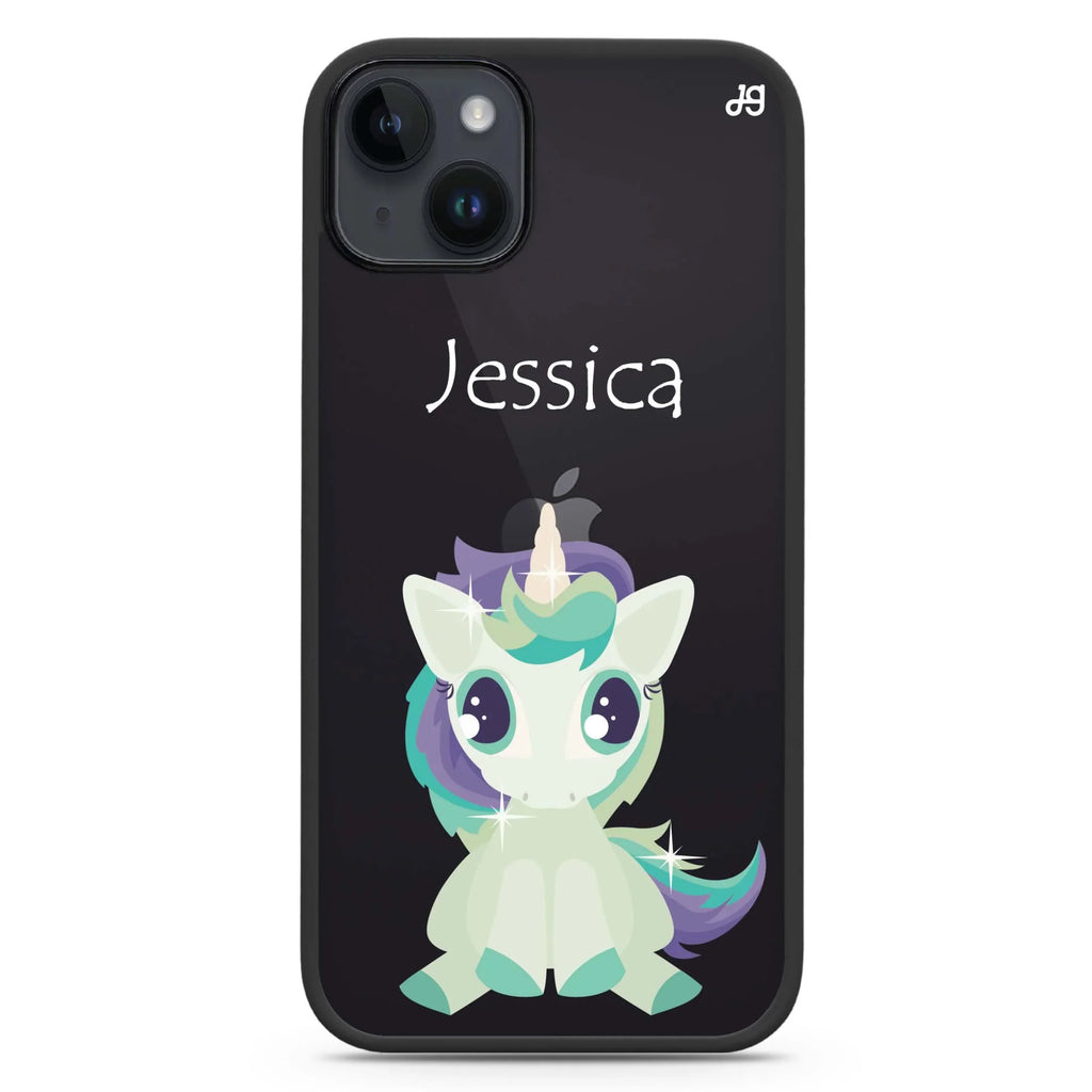 Pretty Eyes Unicorn iPhone 15 Plus 防衝擊保護殼