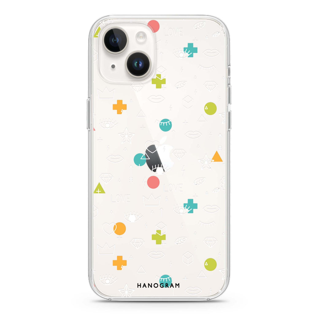 Affection Array iPhone 14 Plus 水晶透明保護殼