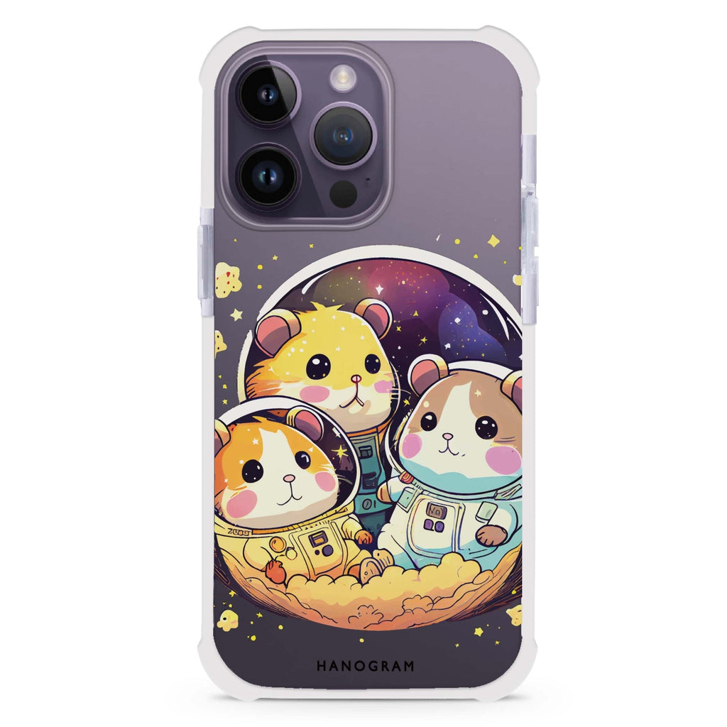 Cute space squirrels 超強防摔保護殼