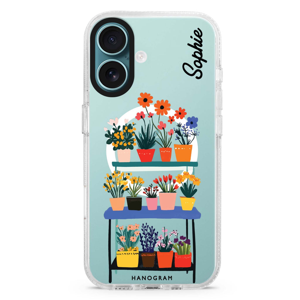Petal Pop Magsafe 兼容水晶透明保護殼