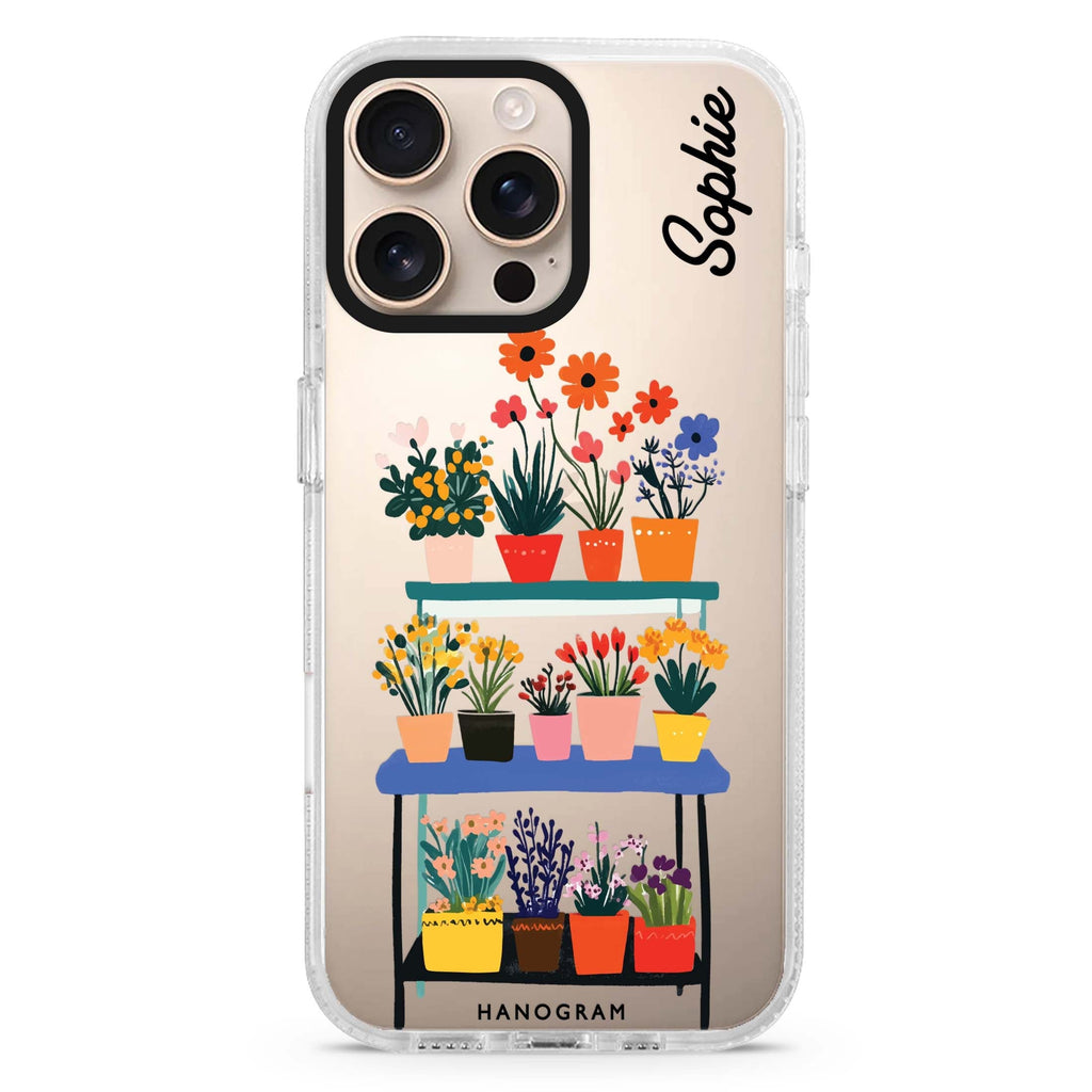Petal Pop Magsafe 兼容水晶透明保護殼