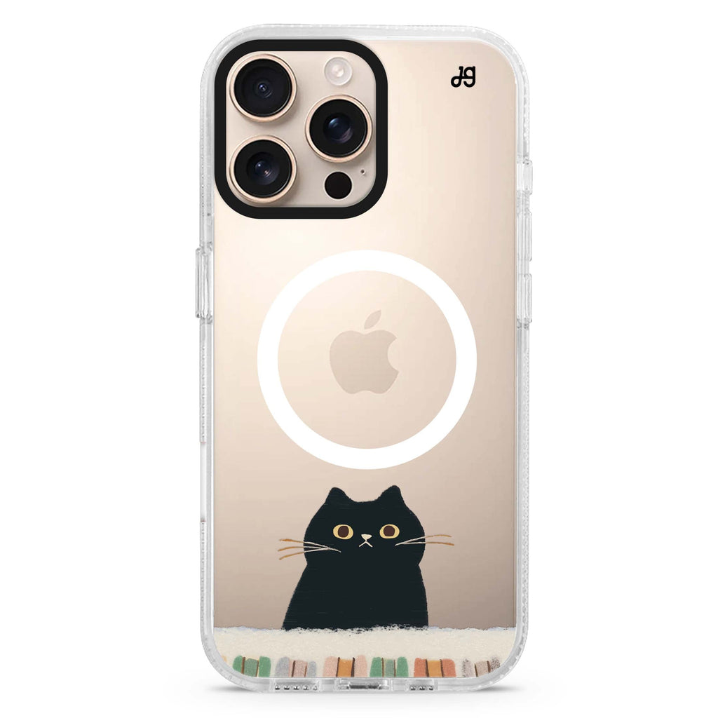 Cat Sonata Magsafe 兼容水晶透明保護殼
