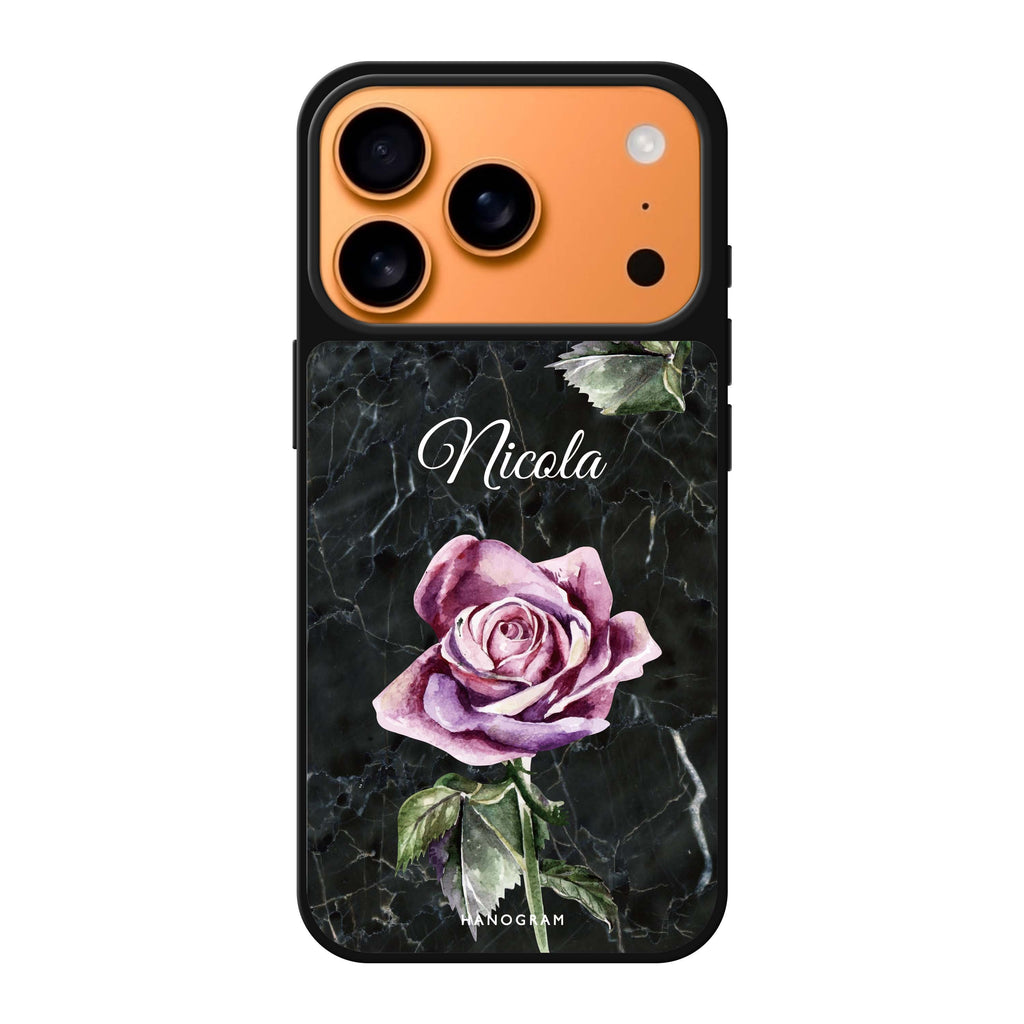 Black Marble 大理石 iPhone 17 Pro Max 鏡面手機殼主圖