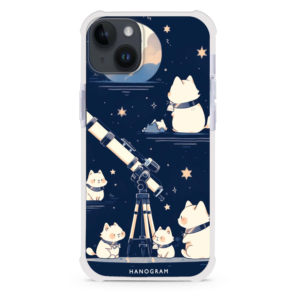 Stargazer Purr iPhone 15 Plus Magsafe 兼容超強防摔保護殼
