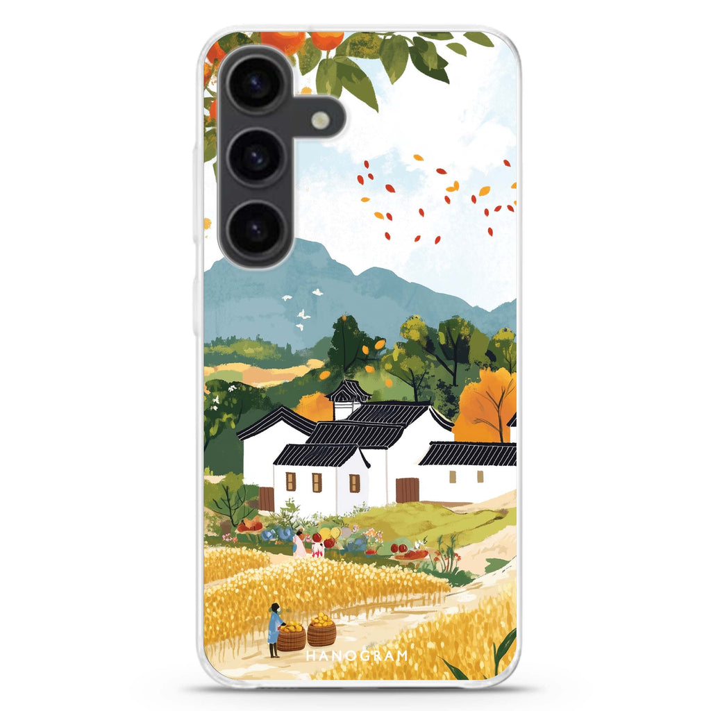 Autumn Balance Samsung Galaxy S26/S25/S24 水晶透明保護殼正面展示