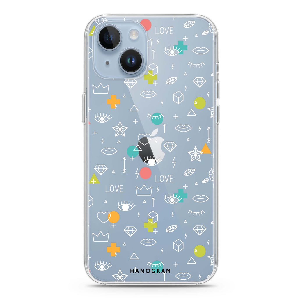 Affection Array iPhone 14 水晶透明保護殼