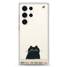 Cat Sonata Samsung Galaxy Ultra 透明保護殼，適用 S26/S25/S24/S23 Ultra，圖1