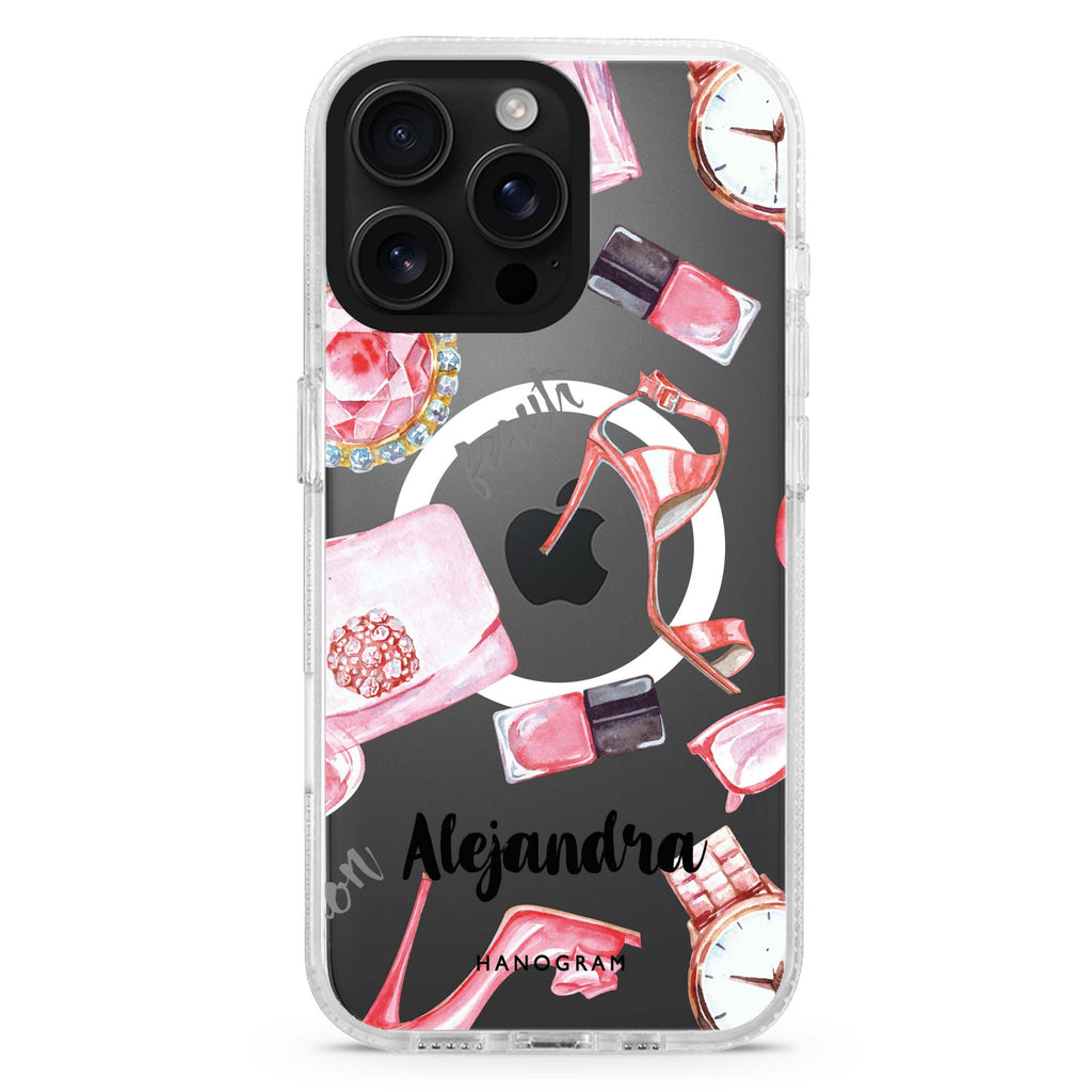 Fashion Sets II Magsafe 兼容水晶透明保護殼