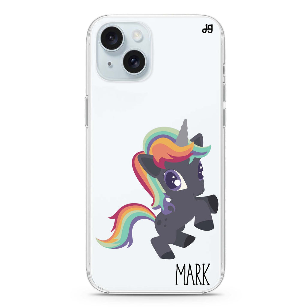 Lovely Unicorn I iPhone 15 plus 水晶透明保護殼