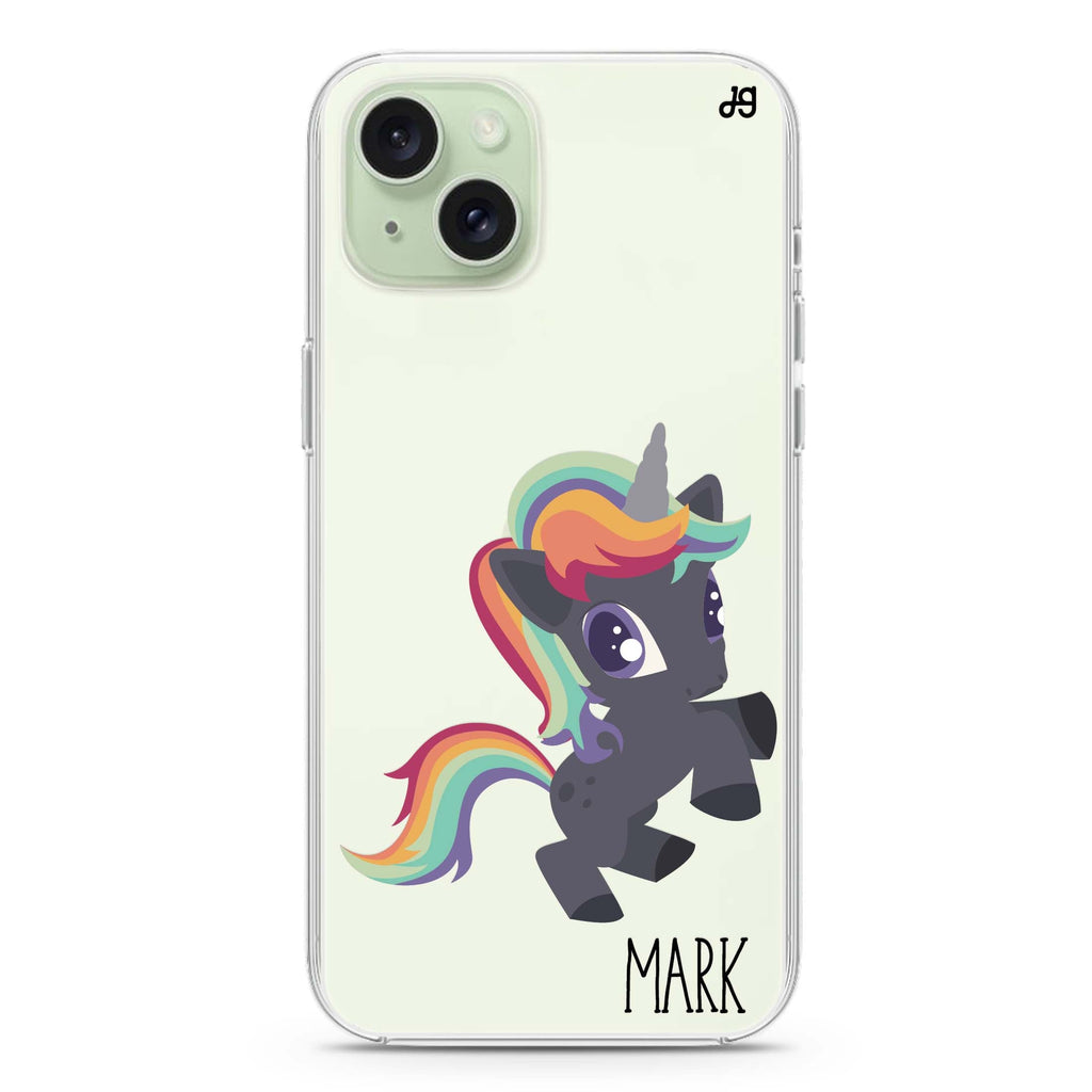 Lovely Unicorn I iPhone 15 水晶透明保護殼