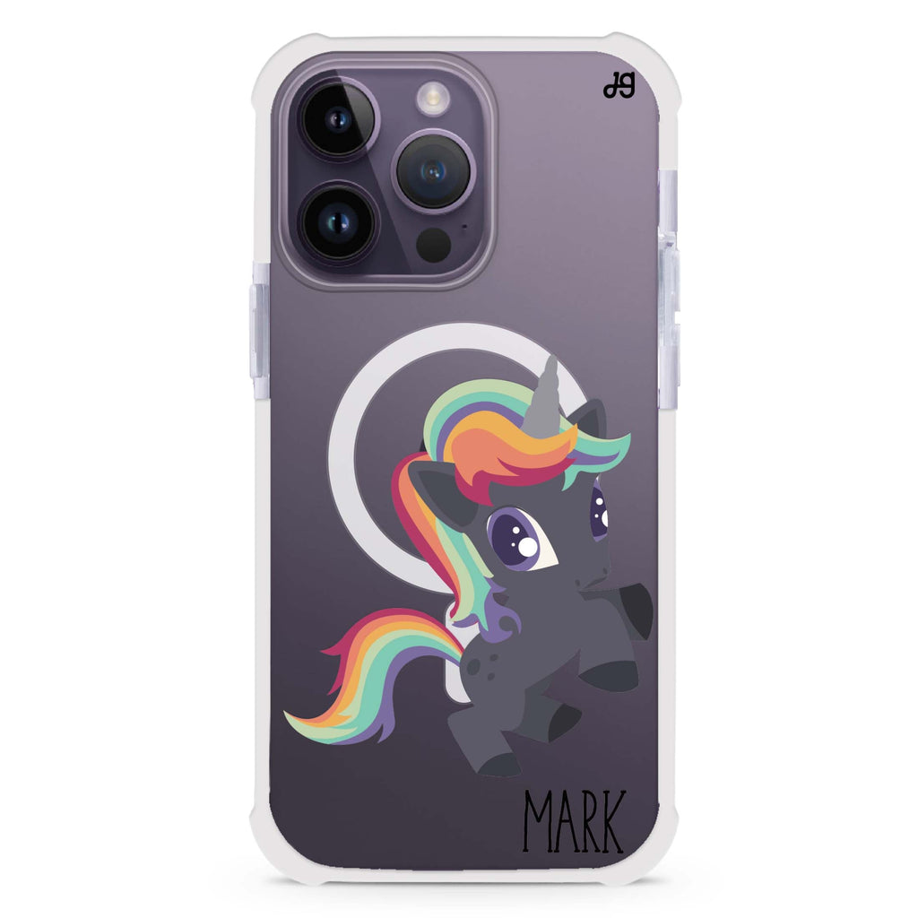 Lovely Unicorn I iPhone Magsafe 兼容超強防摔保護殼