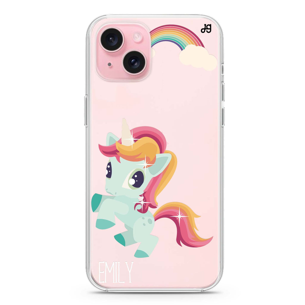 Lovely Unicorn II iPhone 15 水晶透明保護殼