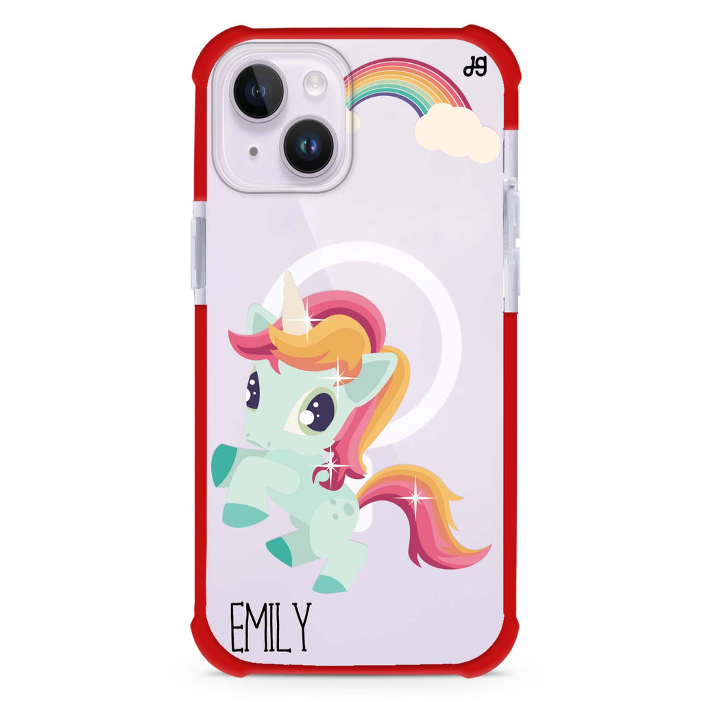Lovely Unicorn II iPhone 15 Plus Magsafe 兼容超強防摔保護殼
