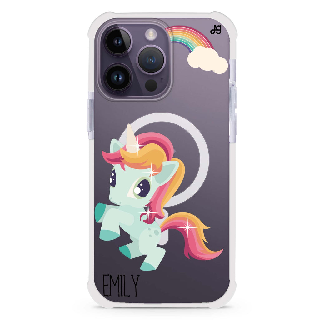 Lovely Unicorn II iPhone Magsafe 兼容超強防摔保護殼