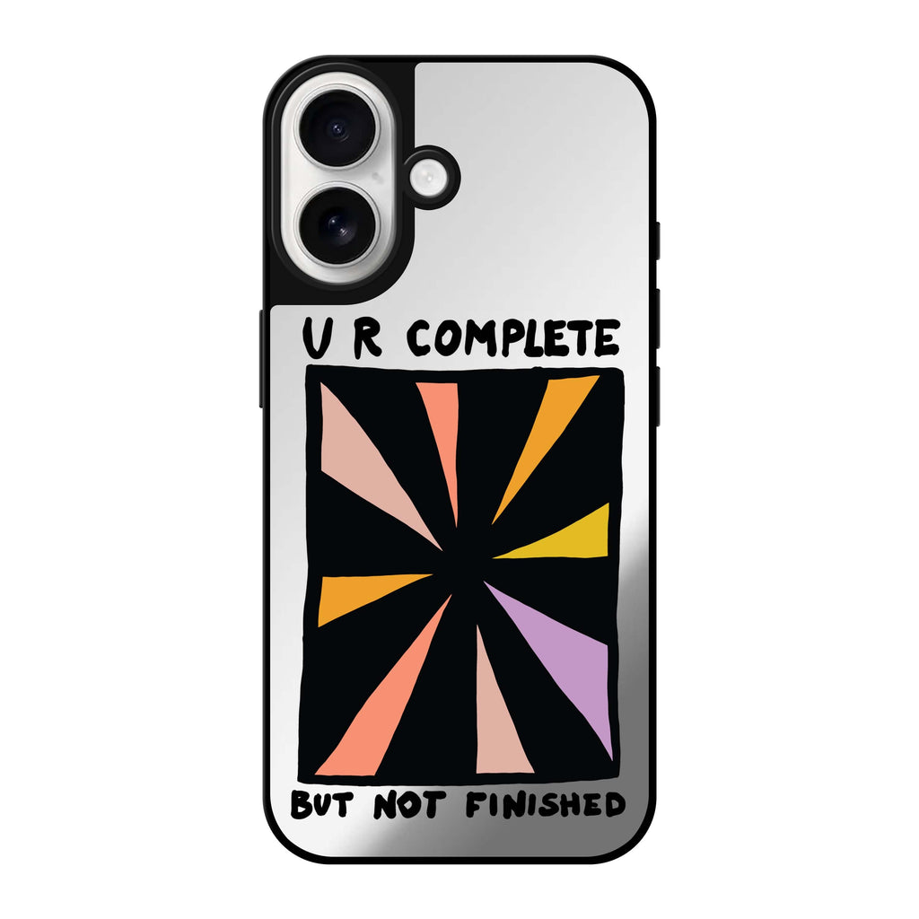 Reflective iPhone 16 Mirror Case –U R Complete Design