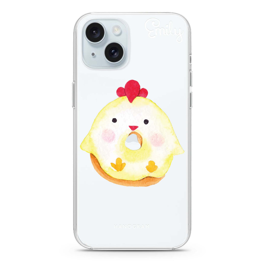 Sweet donut chick iPhone 15 plus 水晶透明保護殼