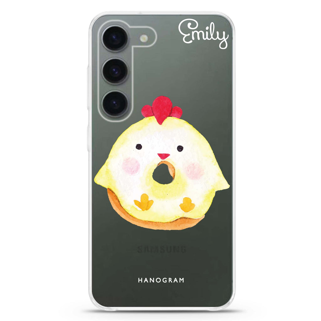 Sweet donut chick Samsung Galaxy 水晶透明保護殼