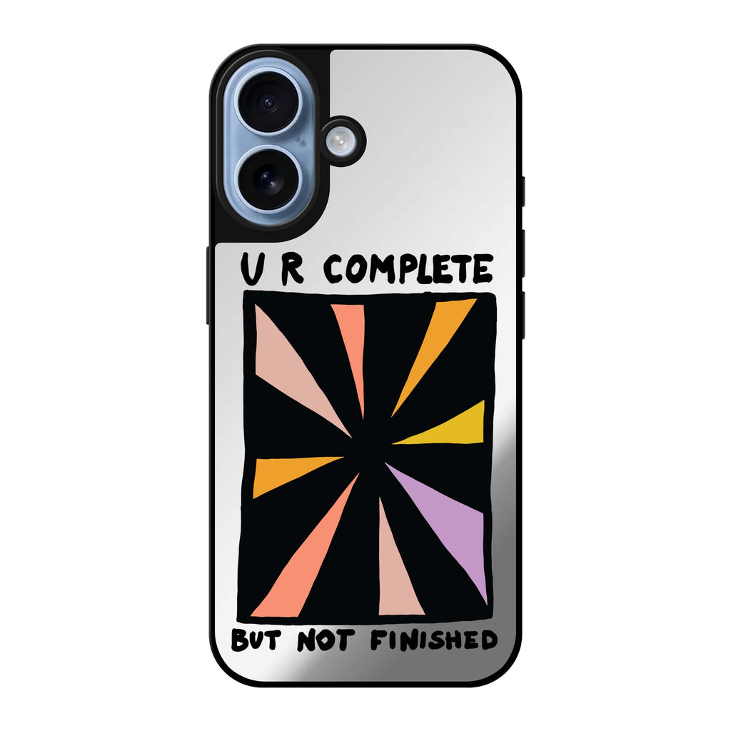 Reflective iPhone 16 Mirror Case –U R Complete Design