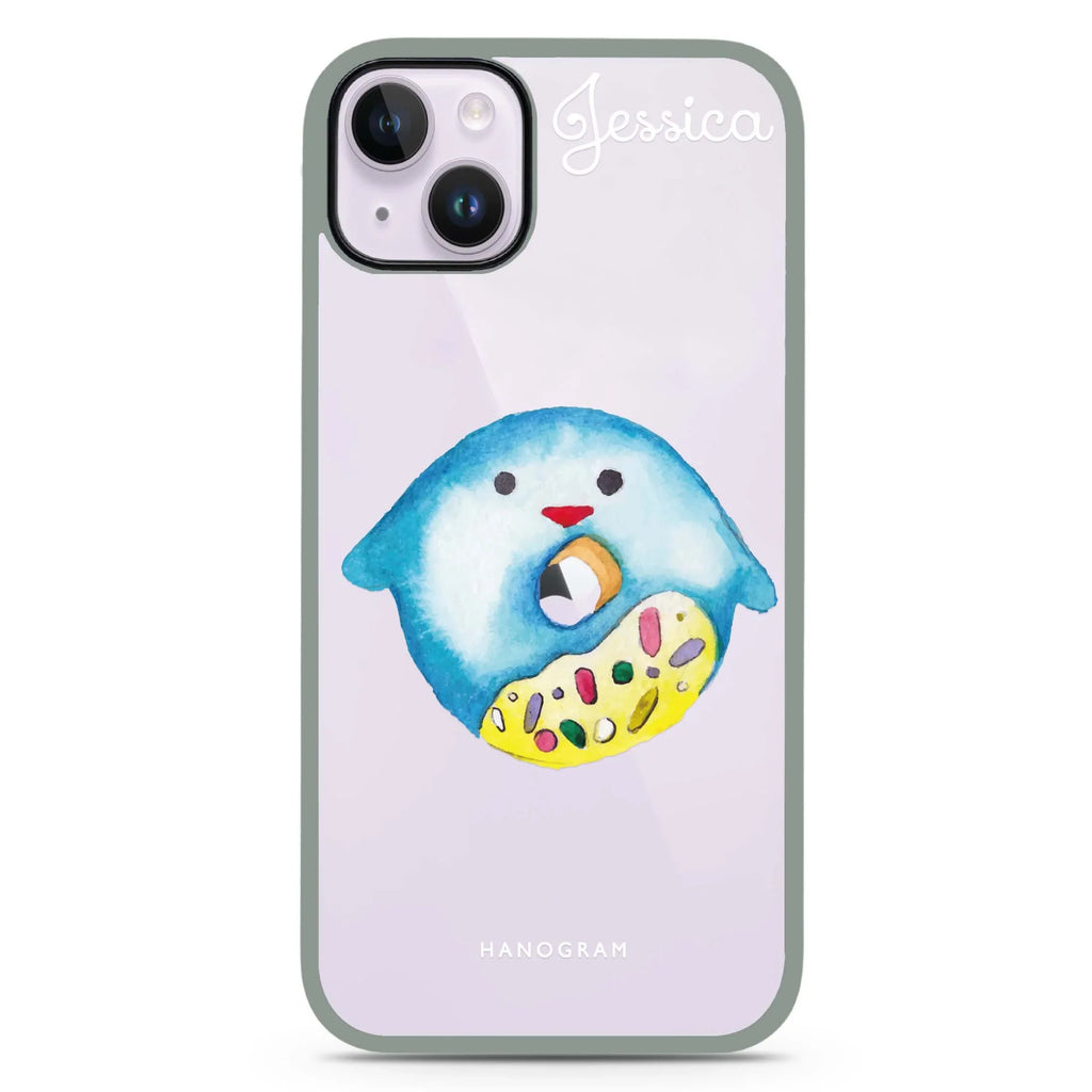 Sweet donut penguin iPhone 15 Plus 防衝擊保護殼