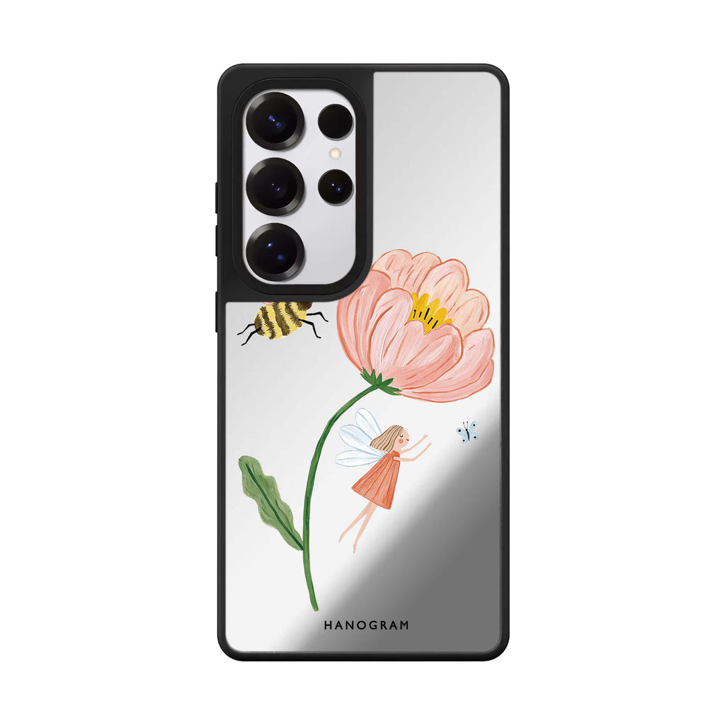 A Fairy Beneath the Petal Samsung Galaxy 鏡面手機殼