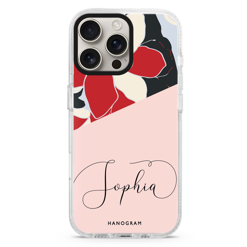 Floral POP iPhone 16 Pro & 16 Pro Max Case - Personalized and Stylish Protection