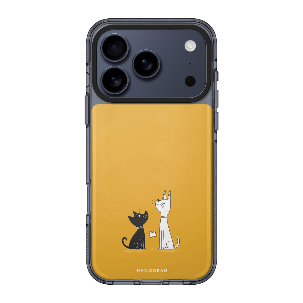 Paw & Claw iPhone 17 Pro Max MagSafe 水晶透明保護殼 動物圖案設計 圖1