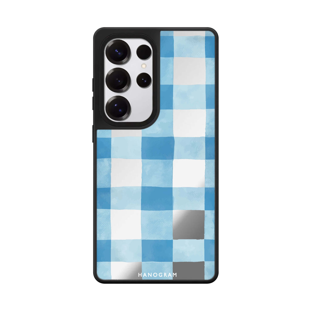 Gingham Sky 鏡面手機殼