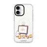 Quack Command iPhone 17 水晶透明保護殼正面展示
