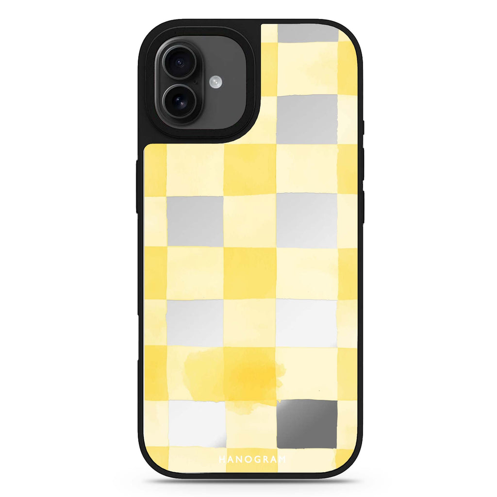 Lemon Checks iPhone 17 鏡面手機殼 主圖設計