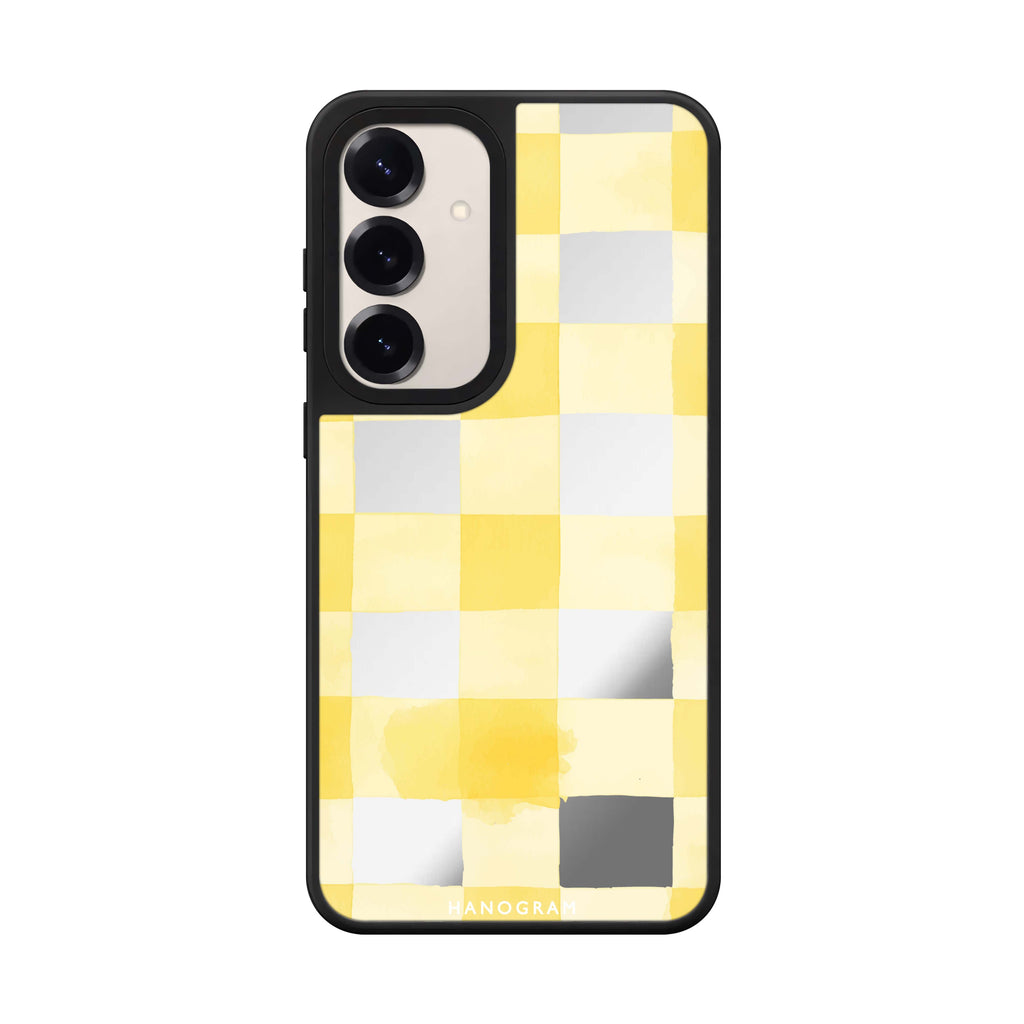 Lemon Checks 鏡面手機殼