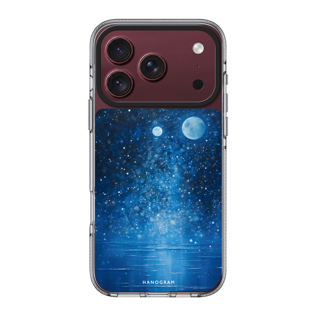Lunar Azure 水晶透明保護殼