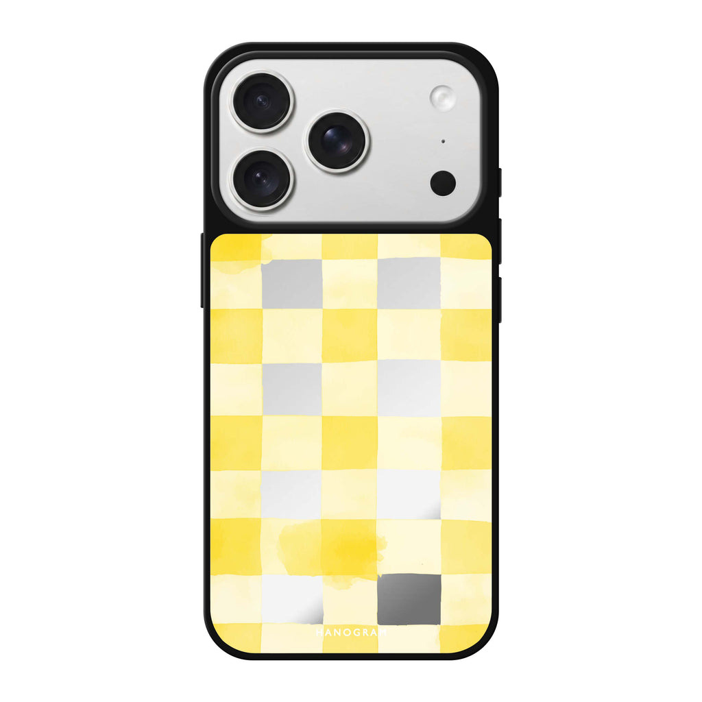 Lemon Checks 鏡面手機殼