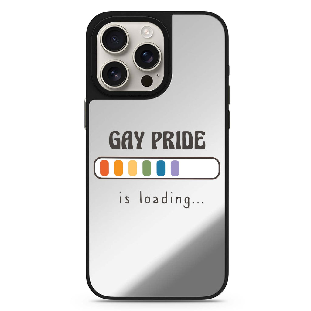 Gay Pride is loading 鏡面手機殼