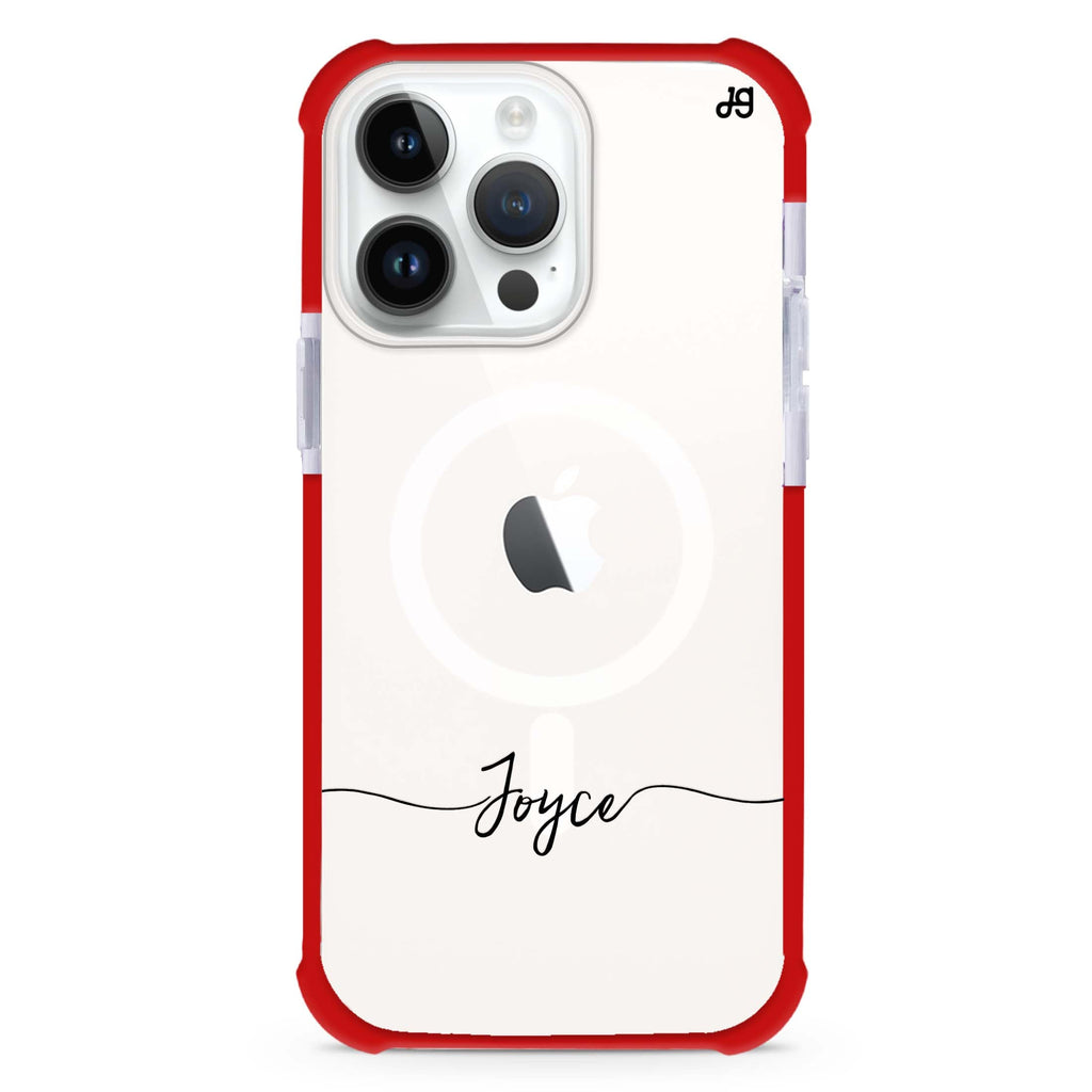 Initial handwritten iPhone Magsafe 兼容超強防摔保護殼