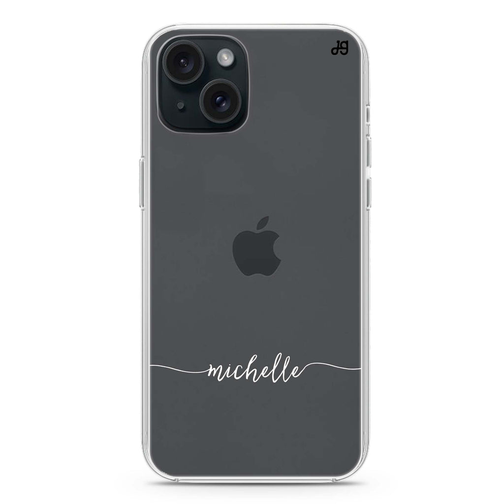Initial handwritten iPhone 15 水晶透明保護殼