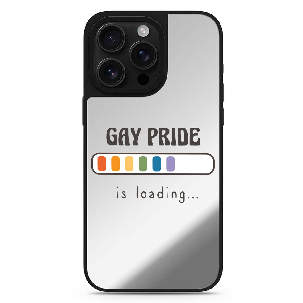 Gay Pride is loading 鏡面手機殼