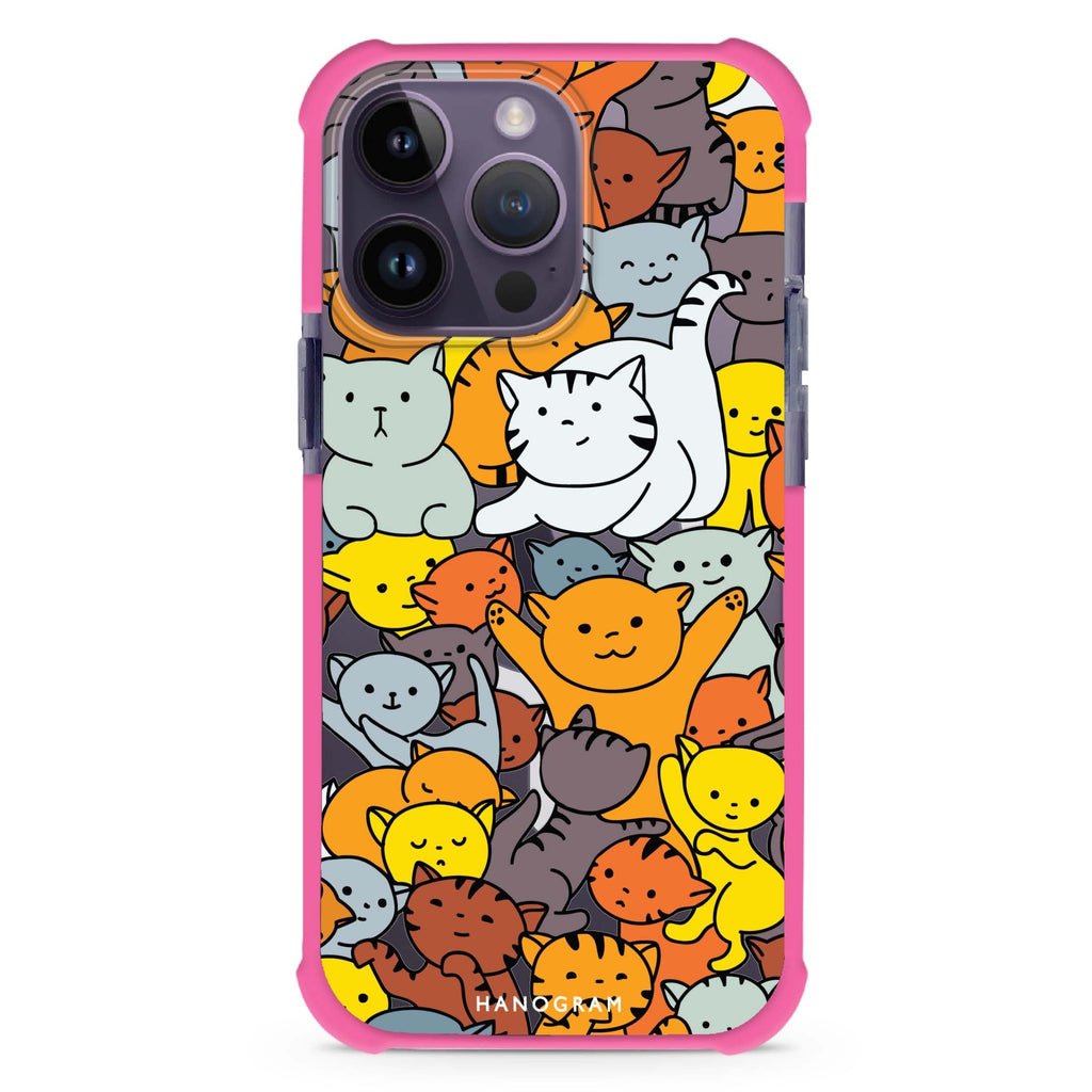 Meow Mates iPhone Magsafe 兼容超強防摔保護殼