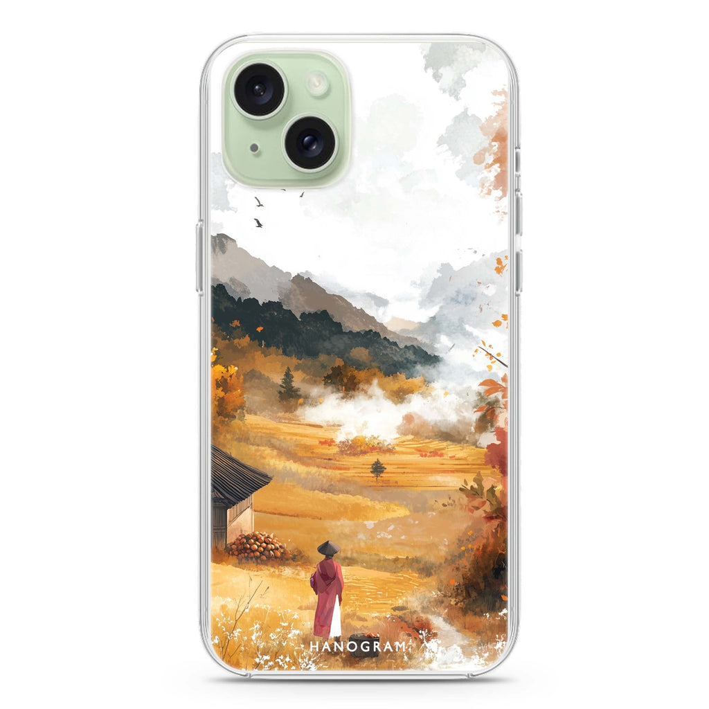 Autumn Splendor iPhone 15 Plus Magsafe 兼容水晶透明保護殼