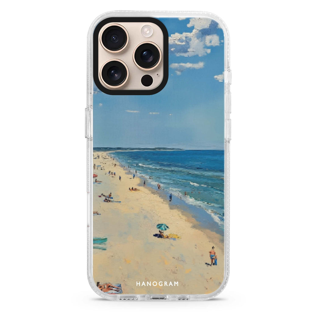 Day Off by the Sea Magsafe 兼容水晶透明保護殼
