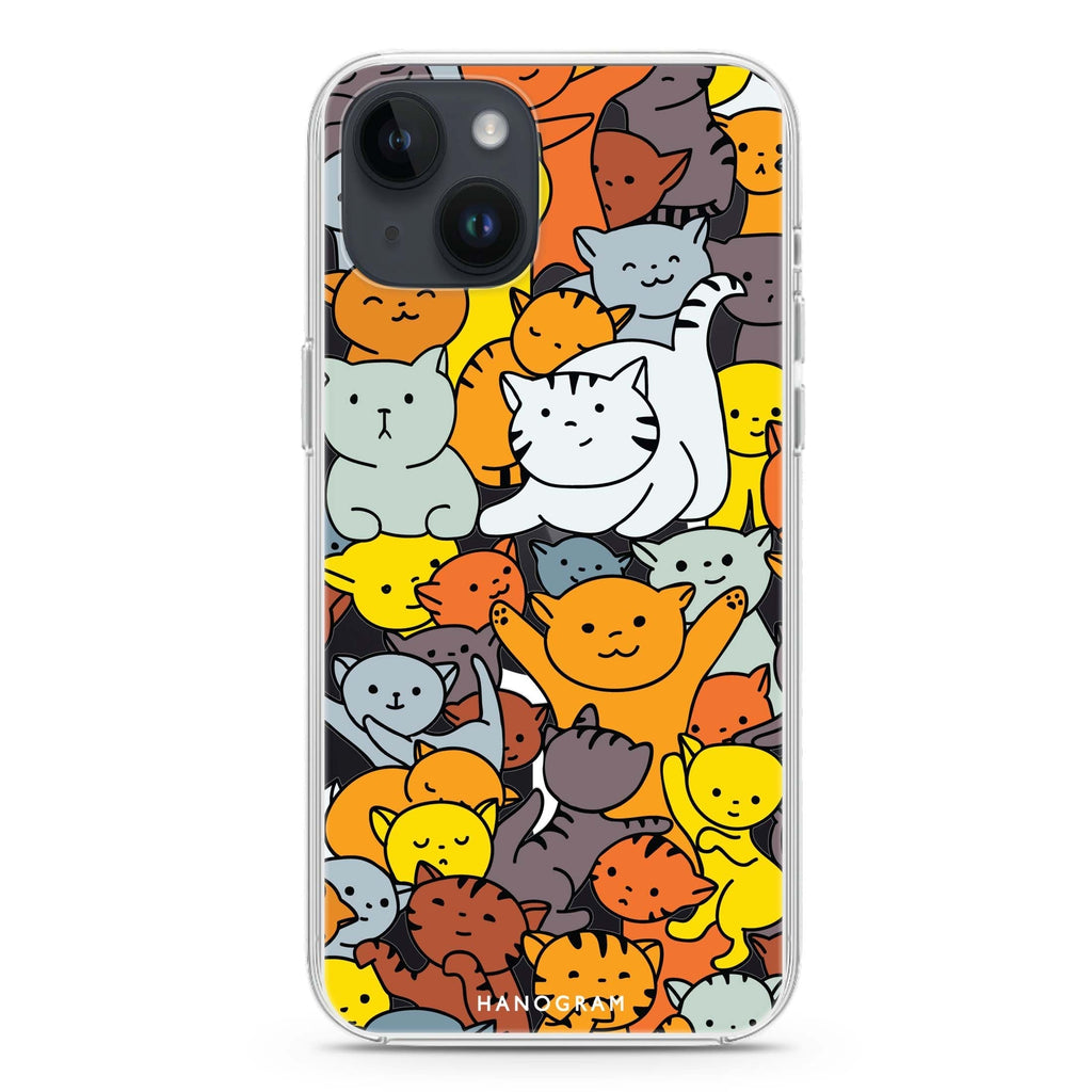 Meow Mates iPhone 14 Magsafe 兼容水晶透明保護殼