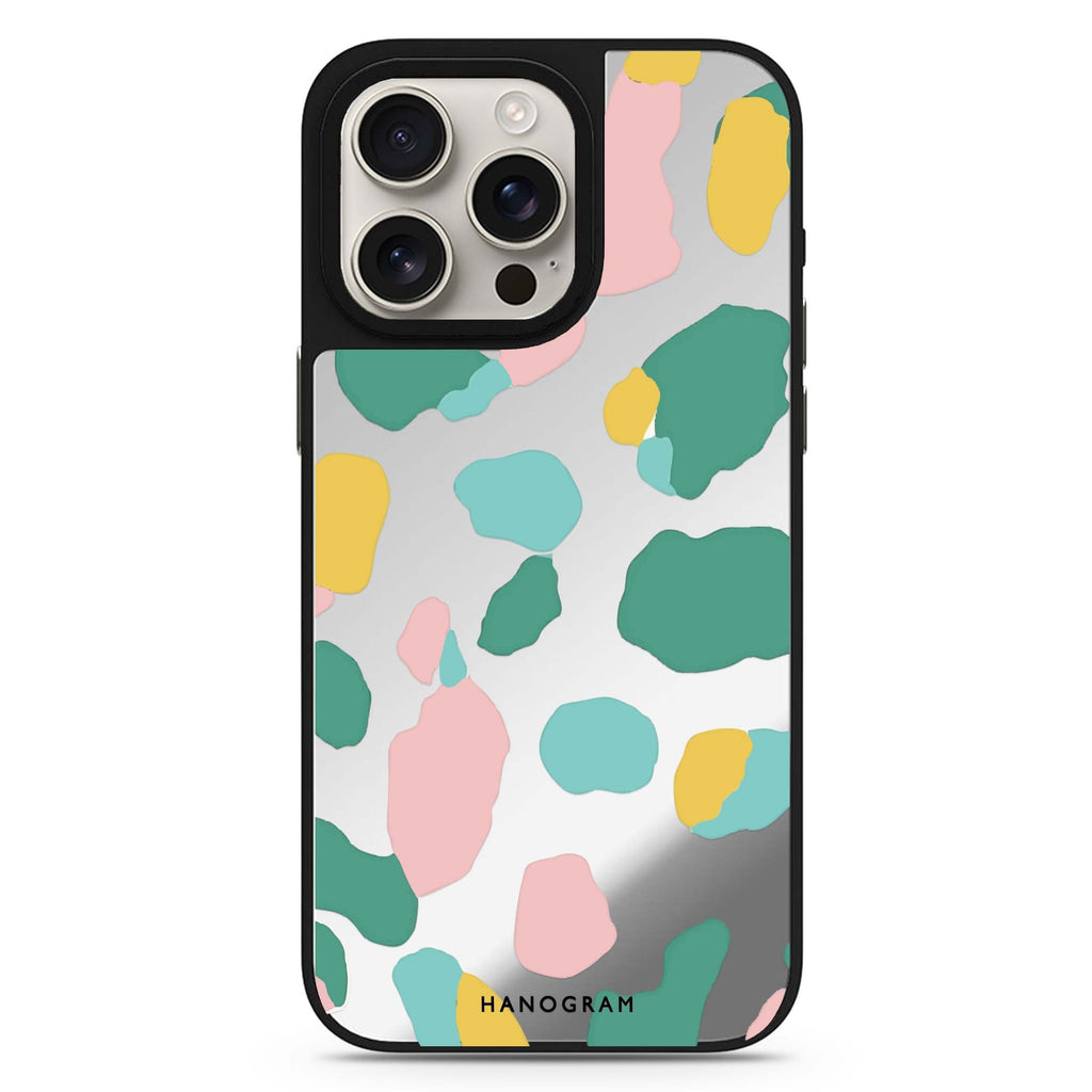 Cotton Candy Leopard 鏡面手機殼