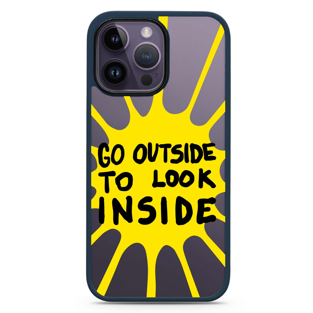 Go Outside to Look INSIDE shine 防衝擊保護殼