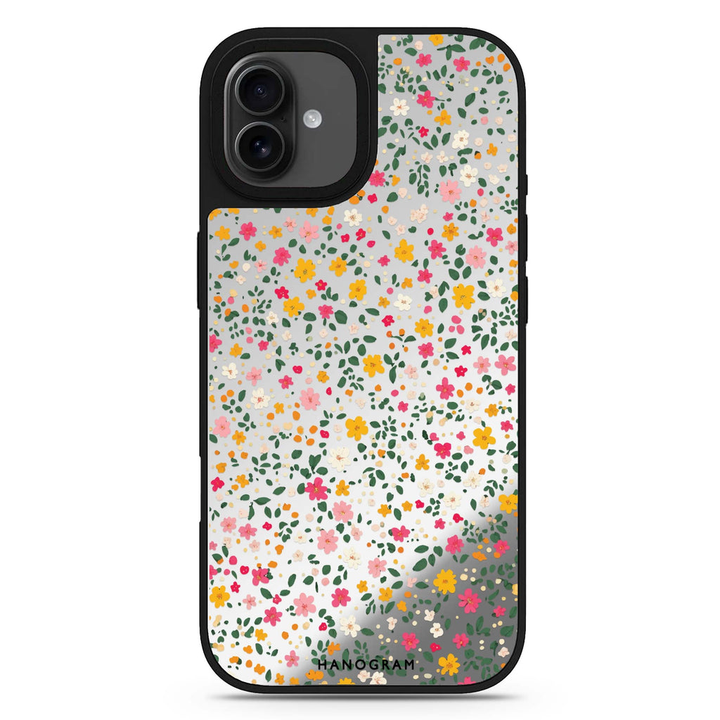 Petite Bloom iPhone 17 花卉鏡面手機殼 主圖設計