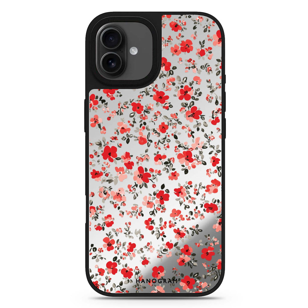 Tiny Bloom iPhone 17 花卉鏡面手機殼 主圖設計