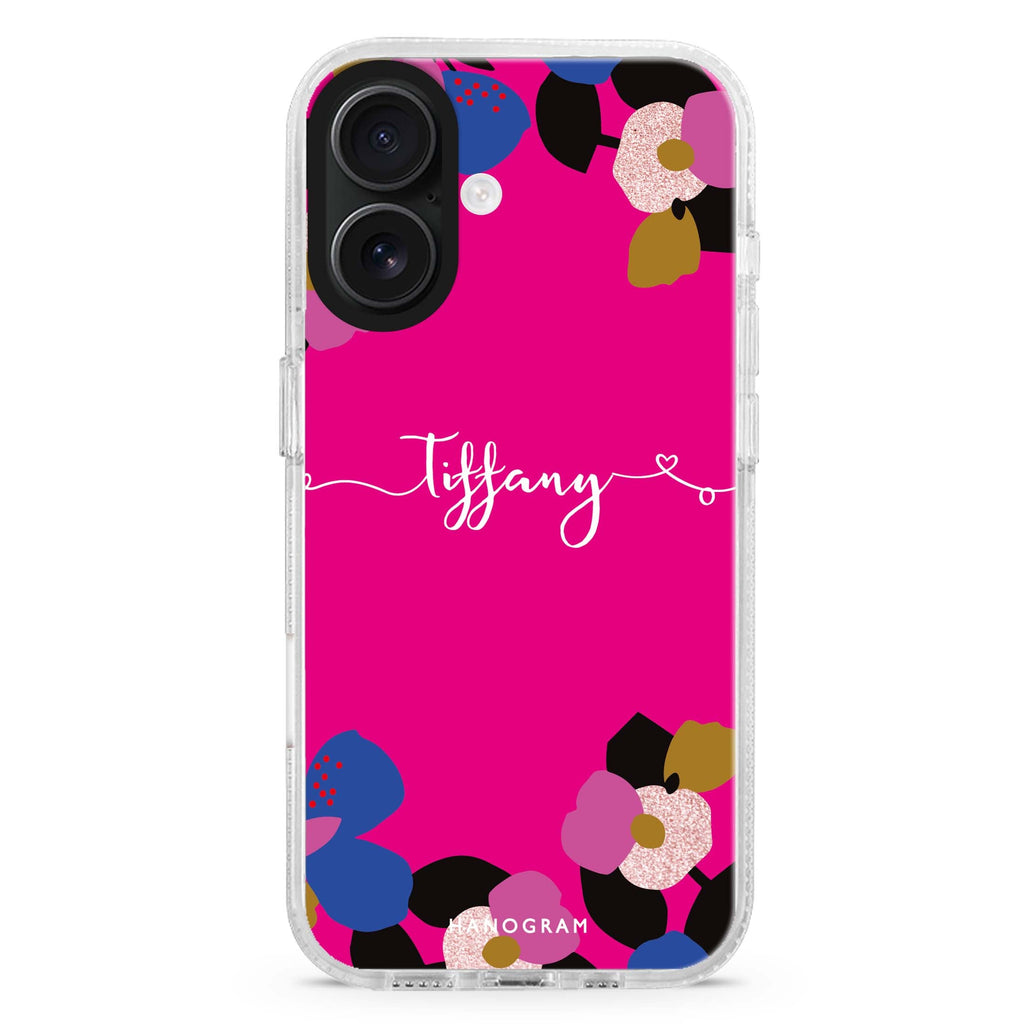 Floral POP II Magsafe 兼容水晶透明保護殼